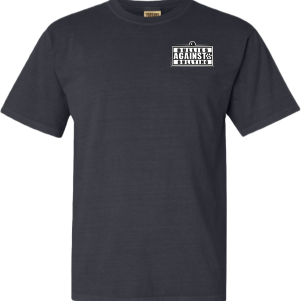 Bullies Against Bullying Tee – Charcoal
